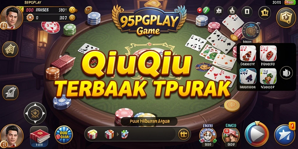Screenshot gameplay QiuQiu dari 95PGPLAY yang menampilkan momen seru.