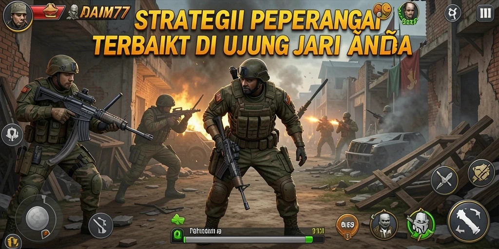 Gameplay strategi seru dalam ADAM77 dengan pertempuran mendebarkan.