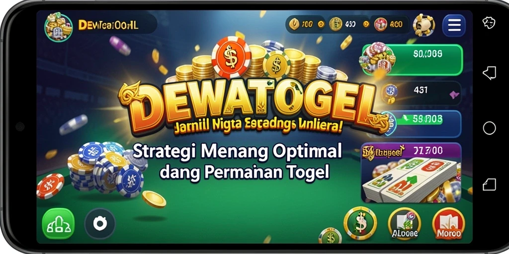 Tampilan gameplay DEWATOGEL yang menarik dan strategis.
