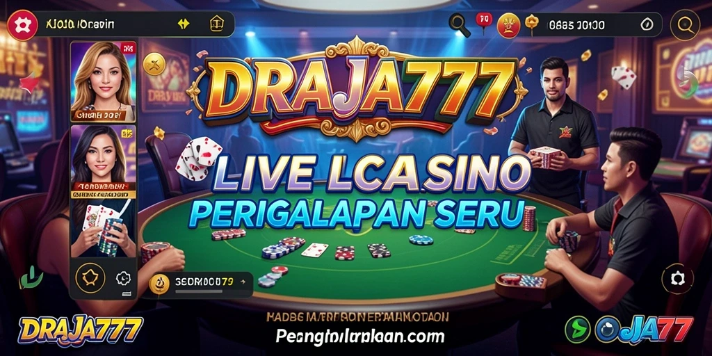 Tampilan gameplay langsung DRAJA777 yang mendebarkan.
