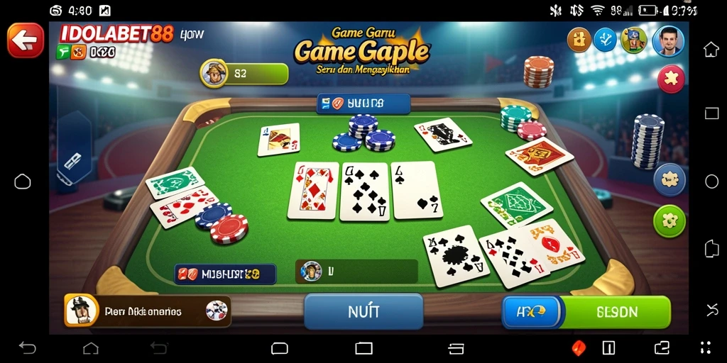 Gameplay menarik Gaple di IDOLABET88 yang menyenangkan.