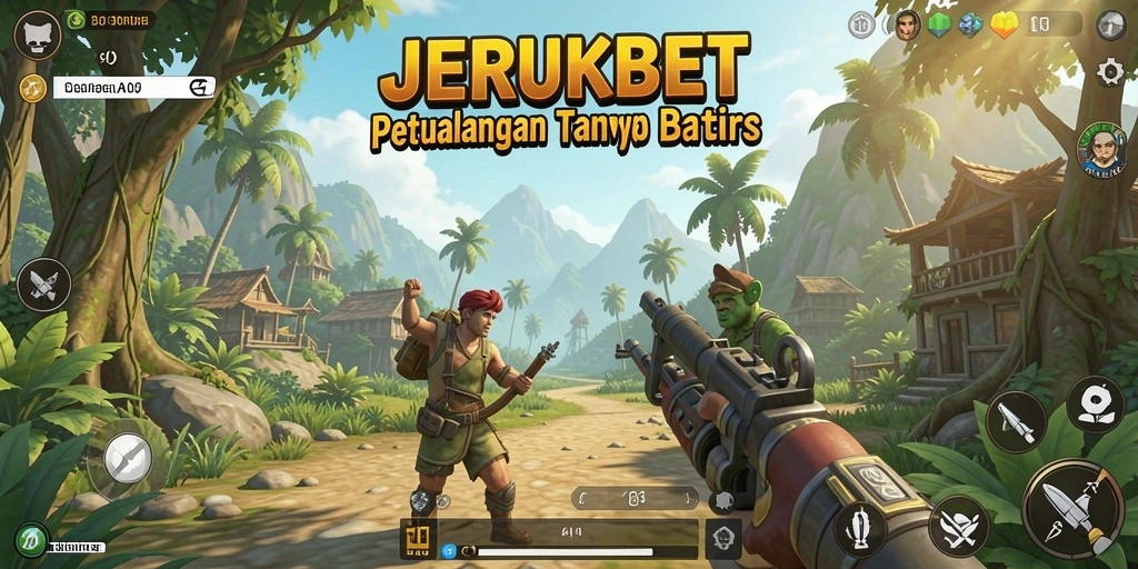 Gameplay JERUKBET menampilkan dunia terbuka yang luas dan menarik.