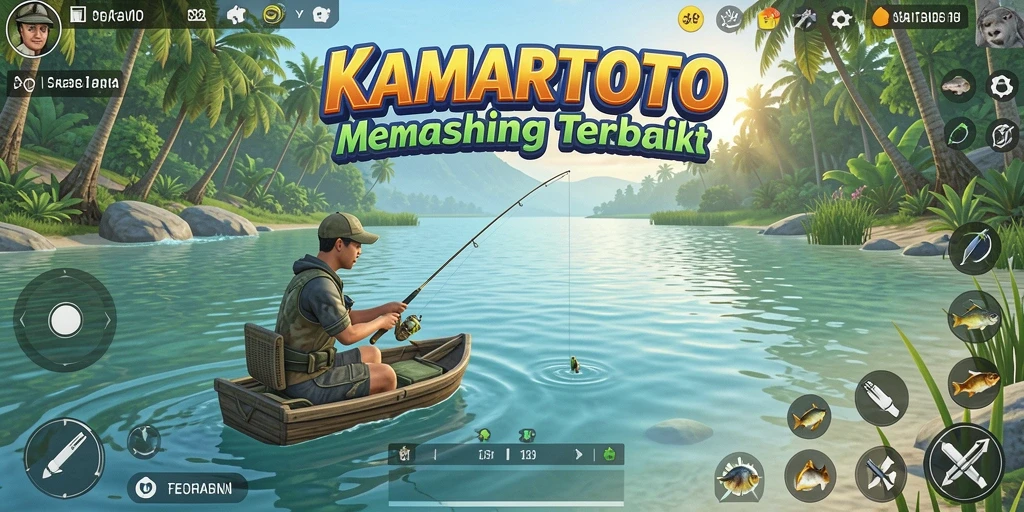 Tampilan gameplay KAMARTOTO yang penuh warna dan menarik.