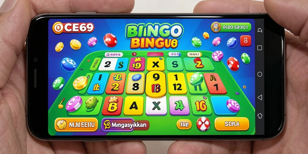 Tampilan gameplay seru dalam permainan Bingo OCE69.