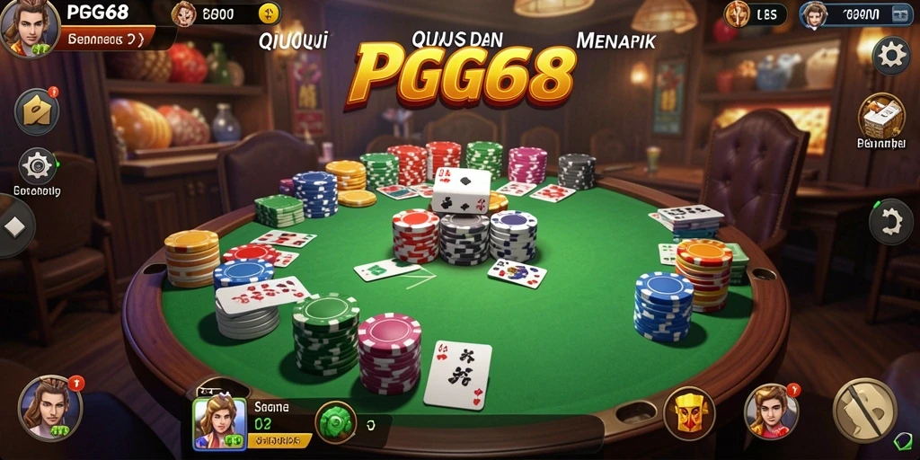 Tampilan menarik dari gameplay PGG68 yang seru.