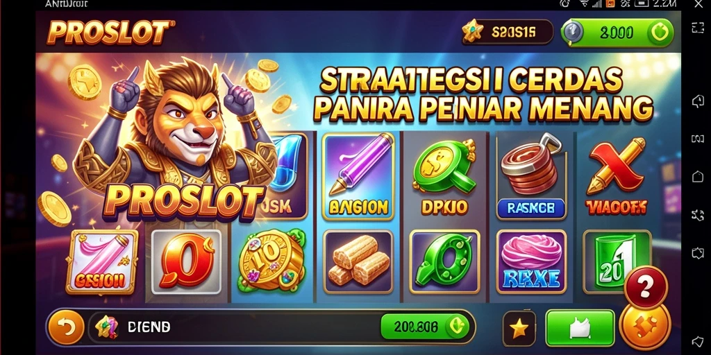 Tampilan gameplay PROSLOT yang menegangkan dan strategis.