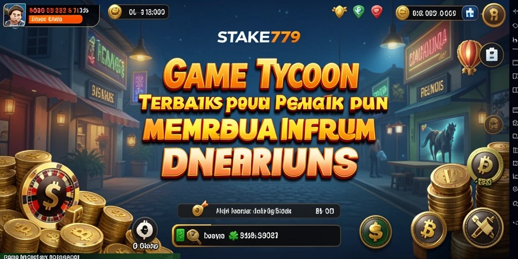 Tampilan menarik dari gameplay STAKE779 yang penuh strategi Tycoon.