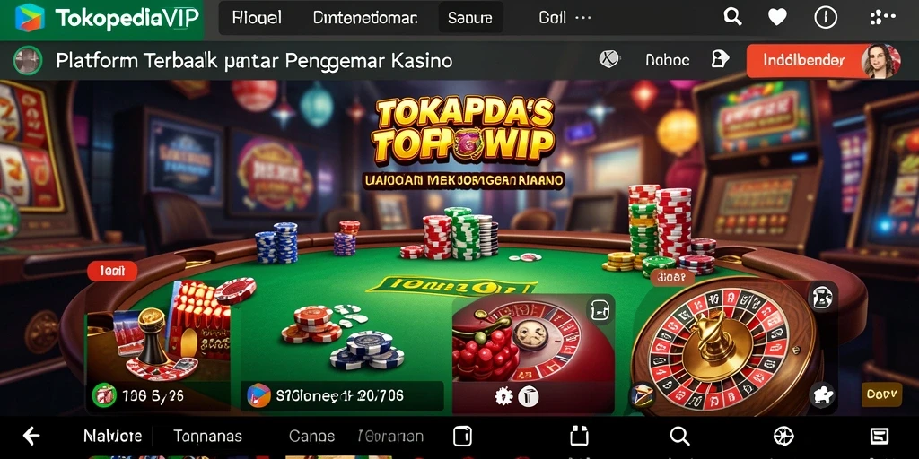 Tampilan utama gameplay <strong>TOKOPEDIAVIP</strong> yang penuh warna dan menarik.